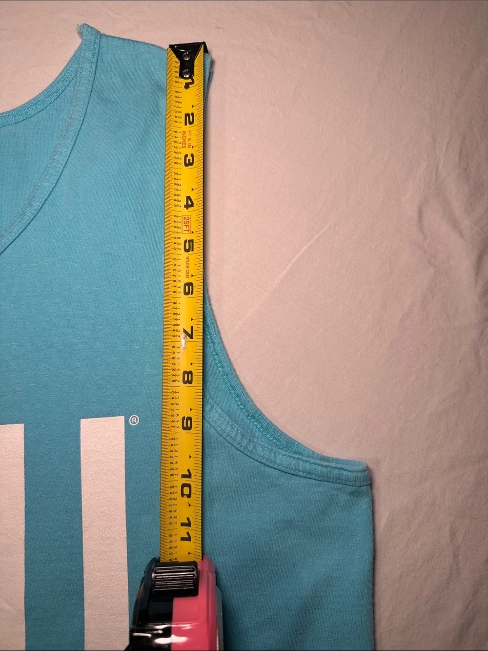 Oklahoma State University Blue and White Comfort Colors Tank Size Medium EUC